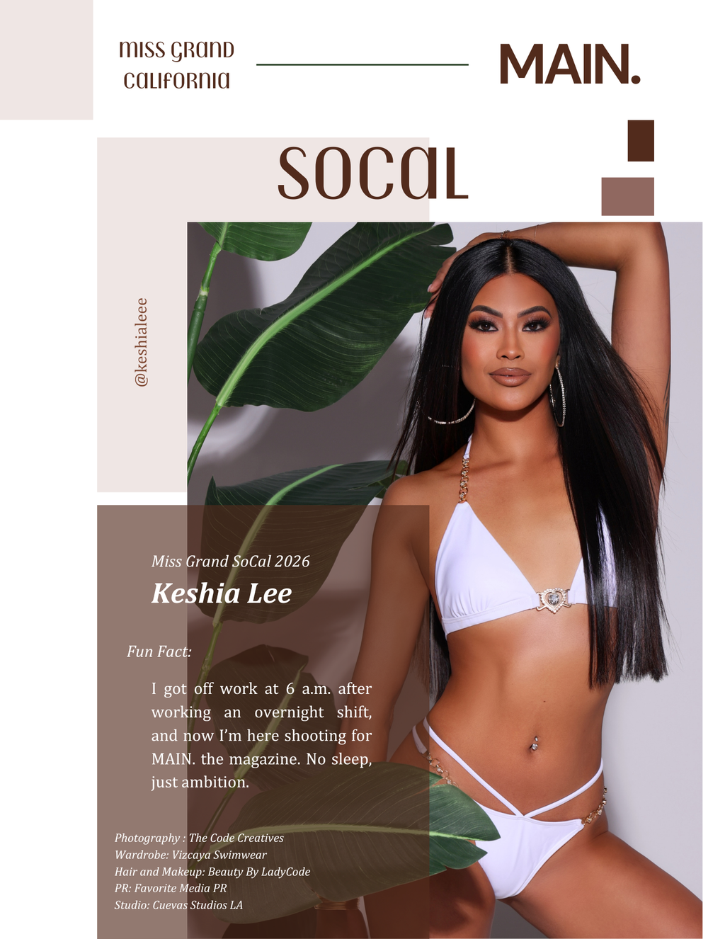 MAIN. The Magazine – May 2026 Issue (Miss Grand California Feature)
